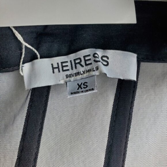 Heiress Beverley Hills Black Corset Cropped Top Size XS - Picture 4 of 5